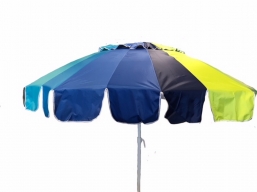 Πολύχρωμη ομπρέλα θαλασσης 2.00μ Rainbow Solart